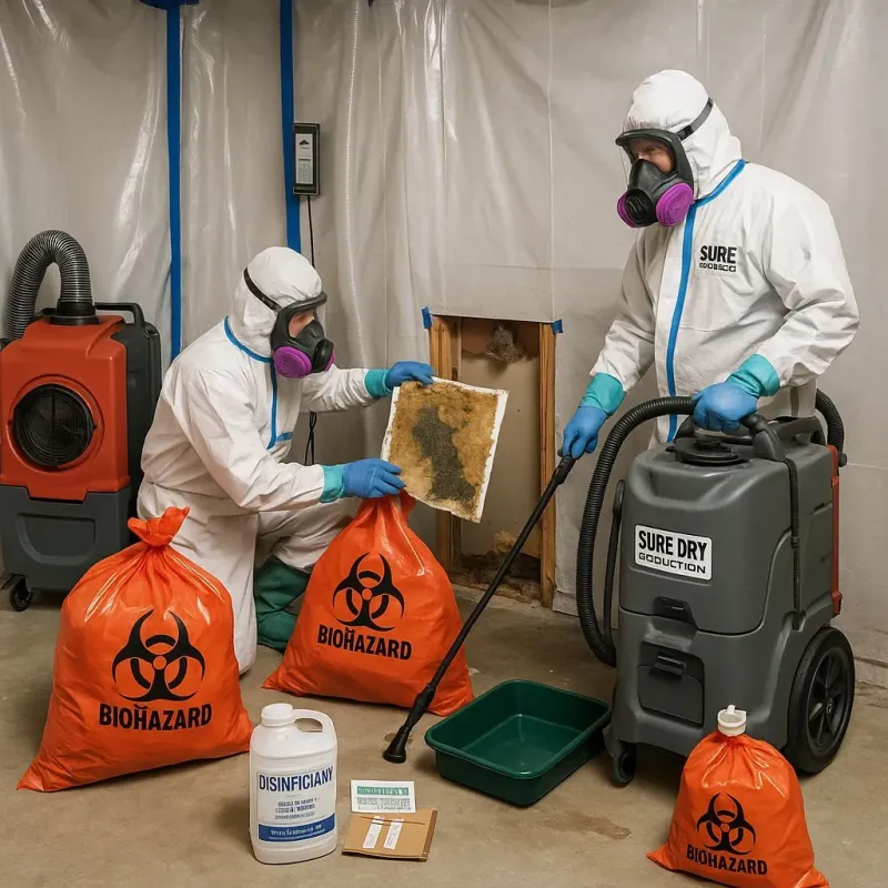 Contaminated Water Handling Protocols process in Donaldsonville, LA