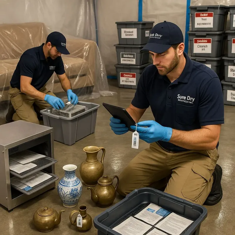 Content Protection and Restoration process in Donaldsonville, LA